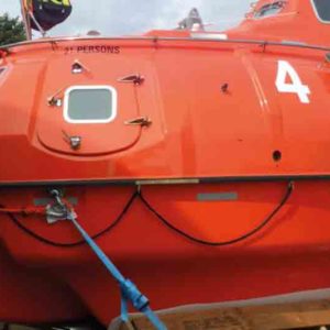 21 man lifeboat capsule