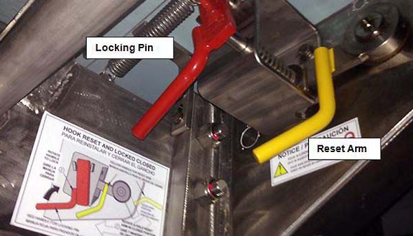 IMPROVED HOOK RELEASE HANDLES ESK