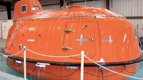 lifeboat capsule uk