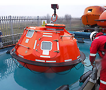 lifeboat capsule refurbishments