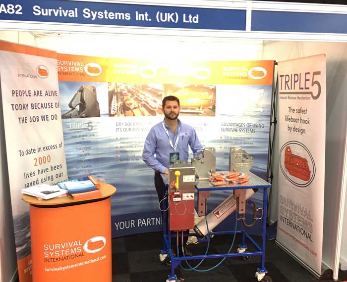 meeting survival systems international at an event