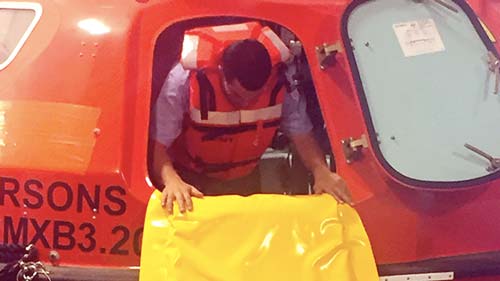 survival-systems-lifeboat-capsule-access survival systems lifeboat capsule access