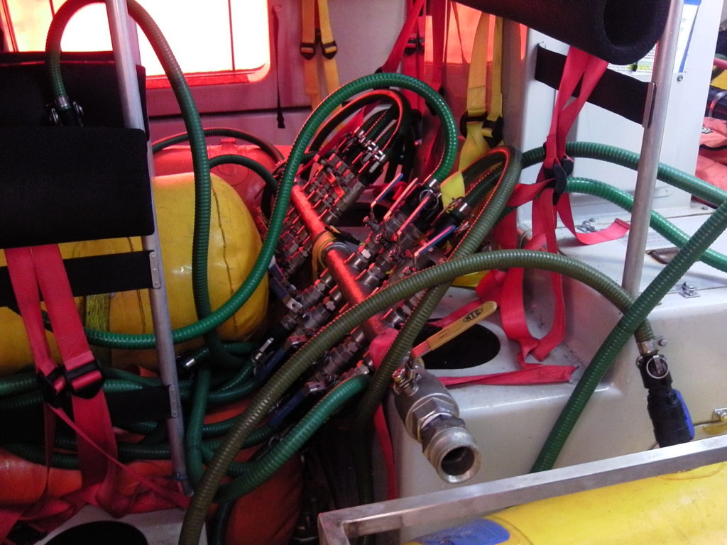 lifeboat overload testing equipment