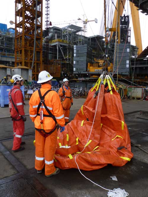 lifeboat load testing