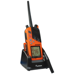 Survival Systems International Tron TR30 GMDSS and maritime VHF radio with charger and rechargeable battery