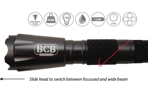 Survival Systems International COMBAT ZOOM FLASHLIGHT UK